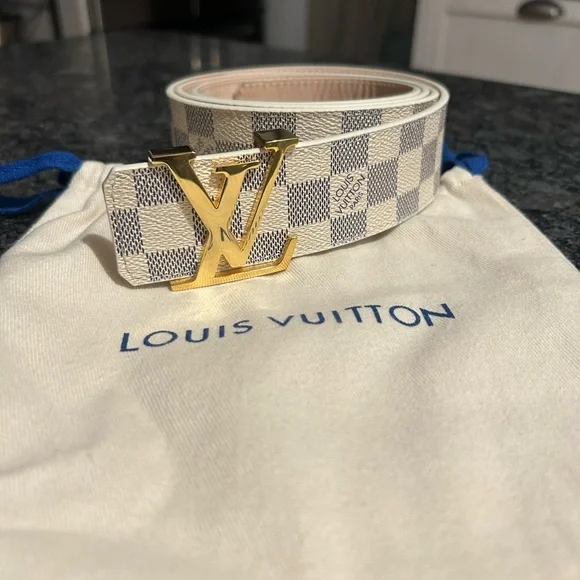 Louis Vuitton ホワイトラバーベルト ルィヴィトン タンブールS ラバー白 替えベルト ルィヴィトン